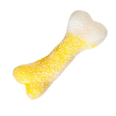 Candy bone isolated