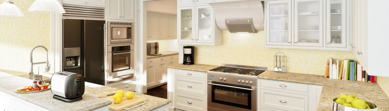 Classical Kitchen (panoramic)