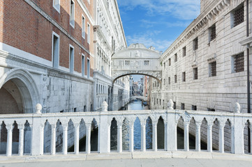 Naklejka premium Venice - Bridge of Sighs (Ponte dei Sospiri) , Italy