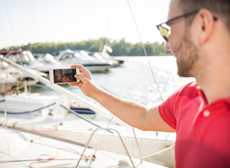 Naklejka premium Yacht club