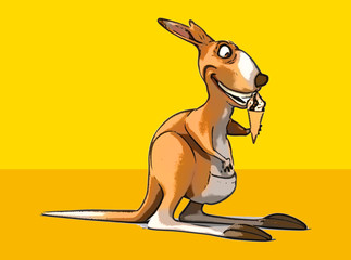 Fun kangaroo © Julien Tromeur