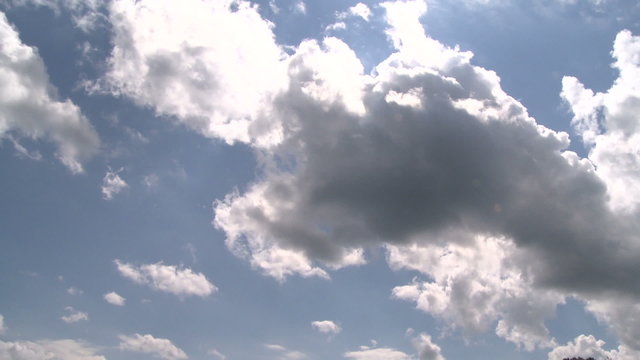 Breathtaking cloudy sky
