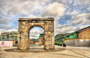 The Arch at George Dock in Dublin - Ireland