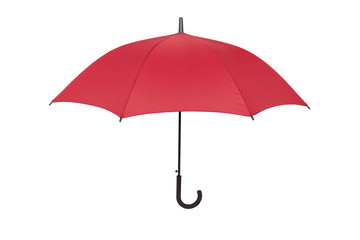 Roter Regenschirm Freisteller