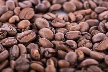 Background of coffee beans