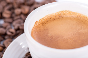 Expresso with foam