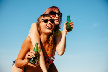 Females At The Beach