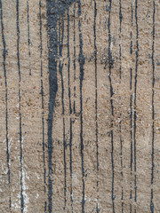 Obraz premium Verschmutzte Wan