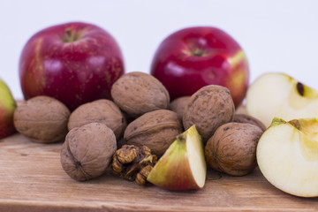 apple and walnut