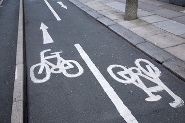 Fototapeta premium Cycle Lane