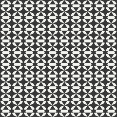 Geometric line monochrome abstract hipster seamless pattern with