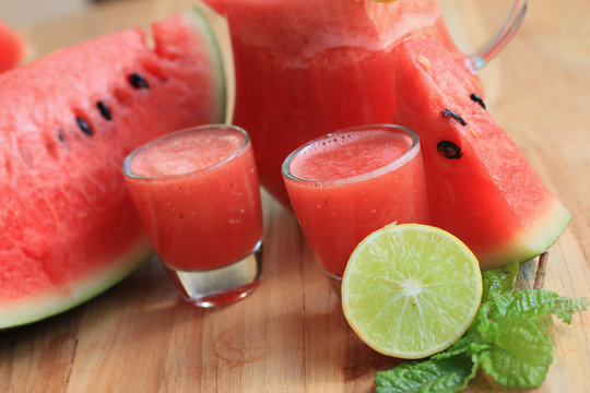 Watermelon smoothies