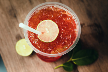 lemon ice tea