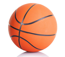 Basketball isolated on a white background