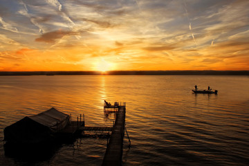 Sunrise on the Lake