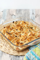 Gratin di cavolo rapa e carote