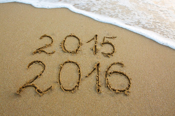 New Year 2016 .