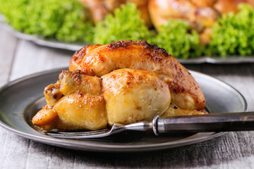 Whole Grilled mini chicken