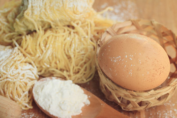 egg noodles