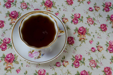 Antique porcelain tea cup