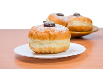 Obraz na płótnie Canvas donuts on a table