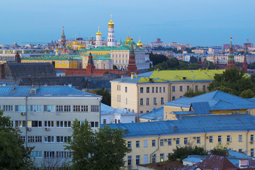 Landscape Moscow city, Moscow, Russia