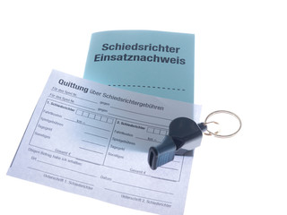 schiedsrichter einsatznachweis