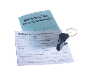 schiedsrichter einsatznachweis
