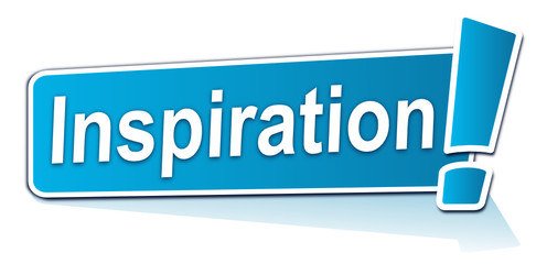 inspiration sur étiquette bleue