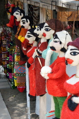 Obraz premium Dolls / Georgian National doll of wool in Tbilisi