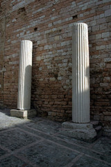 Italia,Umbria, il paese di Spello.