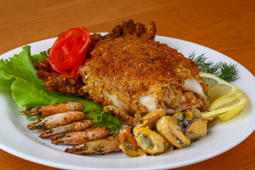 Stuffed squid