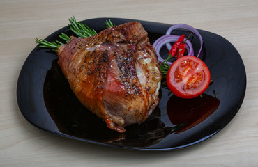  Rosted turkey leg