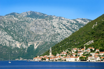 Perast, Montenegro. Bay of Kotor