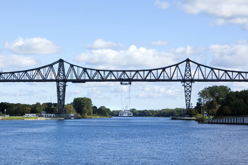 Rendsburg High Bridge across the Kiel Canal