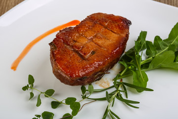 Roasted duck breast