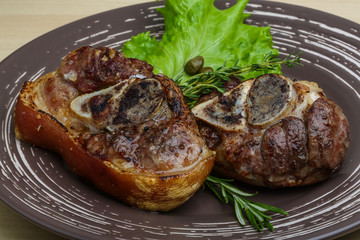 Pork knee steack