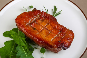 Roasted duck breast