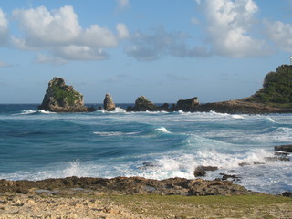 Guadeloupe, la pointe des Châteaux