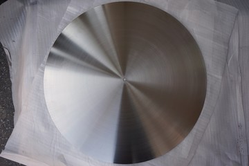 round stainless steel texture