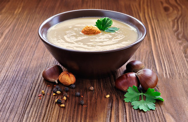 Chestnut soup