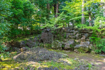 Mishima Lava flow of the Fuji Volcano,Mishima Japan