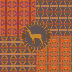 the Colombian national pattern © kseniavasil