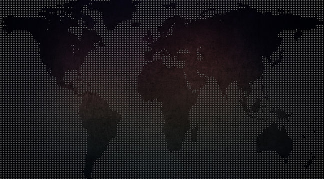 World maps and wall texture background