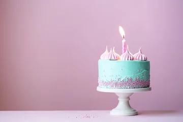 Fotobehang Birthday cake © Ruth Black