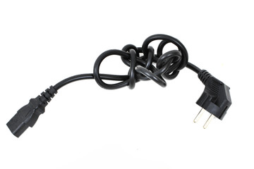 electric connection computer wire with kink