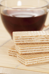 Sandwiched wafers