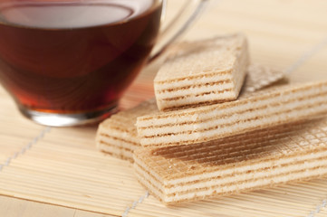 Sandwiched wafers