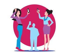 People make extraordinary Selfie