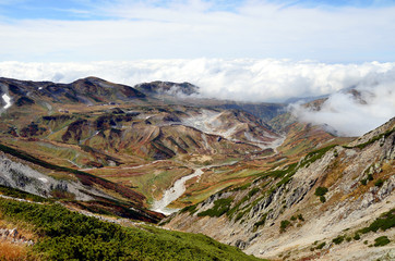 立山から室堂平
